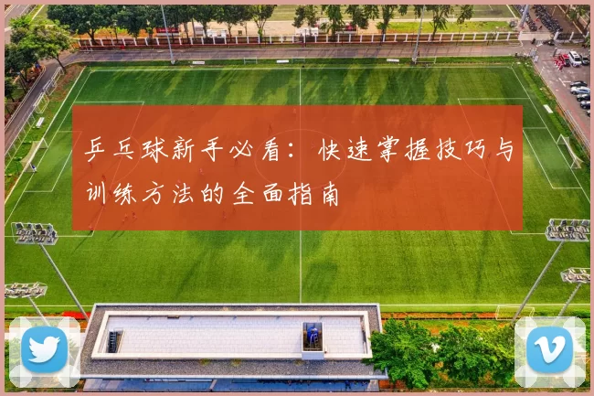 乒乓球新手必看：快速掌握技巧与训练方法的全面指南