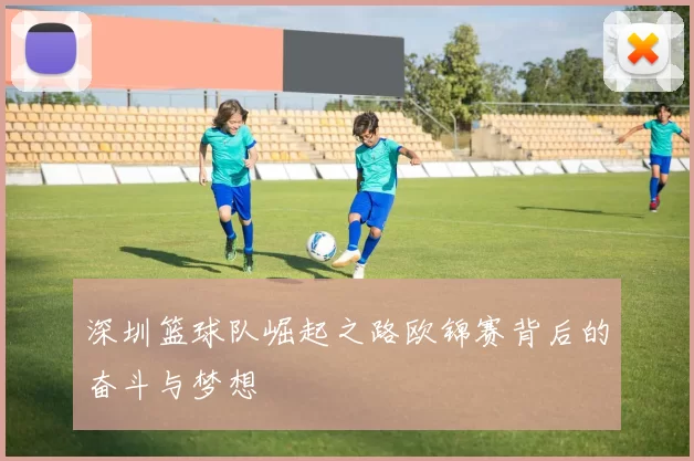 深圳篮球队崛起之路欧锦赛背后的奋斗与梦想